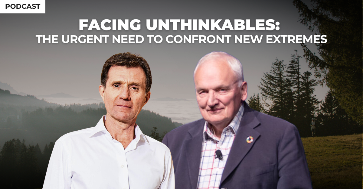 Facing Unthinkables: the Urgent Need to Confront New Extremes – with David Shukman